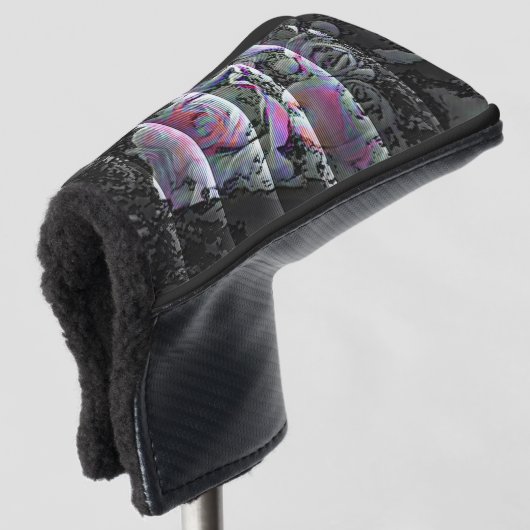 Techno Boeket Golfheadcover (3/4 voorkant)