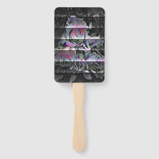 Techno Boeket  Handwaaier (Achterkant)