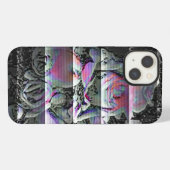 Techno Boeket iPhone Hoesje (Achterkant horizontaal)