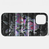 Techno Boeket iPhone Hoesje (Achterkant horizontaal)