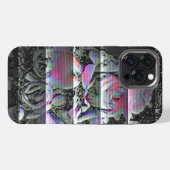 Techno Boeket iPhone Hoesje (Achterkant horizontaal)