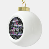Techno Boeket   Keramische Bal Ornament (Rechts)