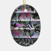 Techno Boeket Keramische Versiering Keramisch Ornament (Achterkant)