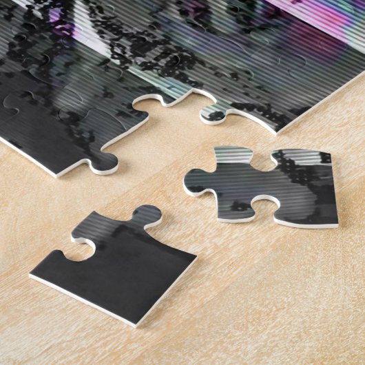 Techno Boeket Legpuzzel (Zijkant)
