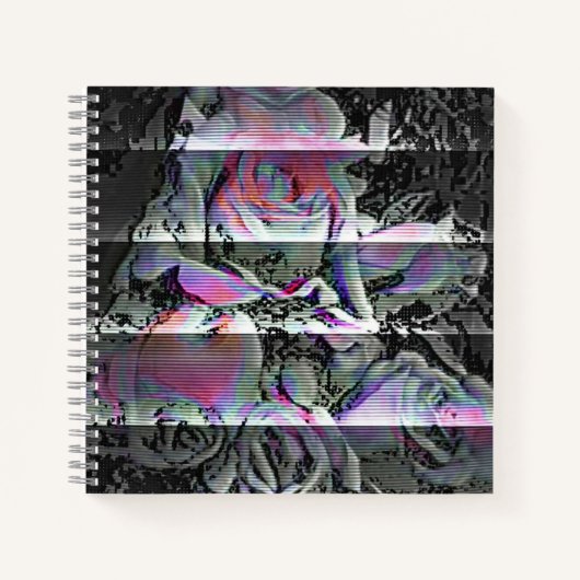 Techno Boeket  Notitieboek (Voorkant)
