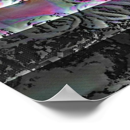 Techno Boeket Poster (Hoek)