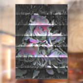 Techno Boeket Raam Sticker (Vel 2)