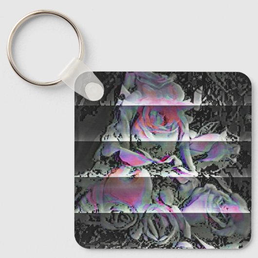 Techno Boeket Sleutelhanger (Voorkant)