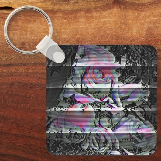 Techno Boeket Sleutelhanger (Voorkant)