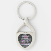 Techno Boeket  Sleutelhanger (Voorkant)