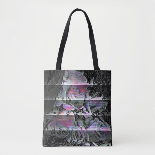 Techno Boeket Tote Bag (Voorkant)