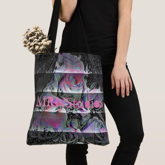 Techno Boeket Tote Bag (Dichtbij)