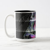 Techno Boeket Tweekleurige Koffiemok (Links)