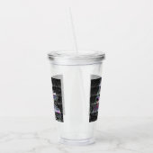 Techno Bouquet Acrylic Tumbler Acryl Drinkbeker (Links)