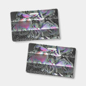 Techno Bouquet Badge (Voor- en achterkant)