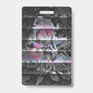 Techno Bouquet Badge