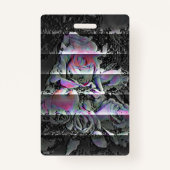 Techno Bouquet Badge (Achterkant)