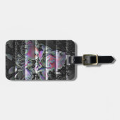 Techno Bouquet Bagagelabel (Voorkant horizontaal)