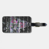Techno Bouquet Bagagelabel (Achterkant horizontaal)