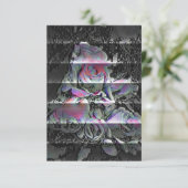 Techno Bouquet Bedankkaart (Staand voorkant)