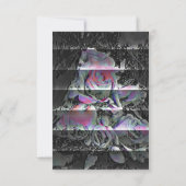 Techno Bouquet Bedankkaart (Achterkant)