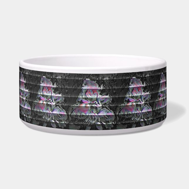 Techno Bouquet Bowl Voerbakje (Voorkant)