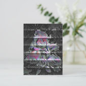 Techno Bouquet Briefkaart (Staand voorkant)