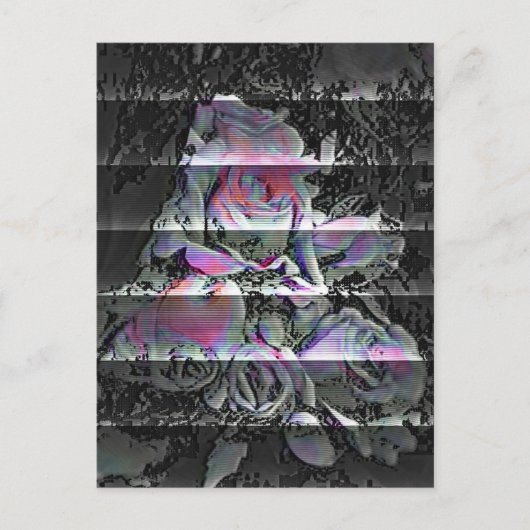 Techno Bouquet Briefkaart (Voorkant)