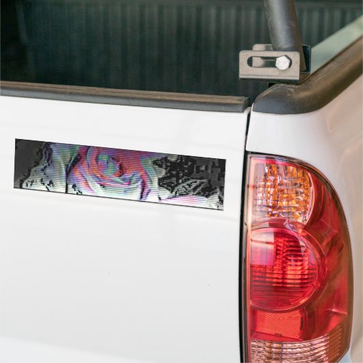 Techno Bouquet Bumpersticker (Op Truck)