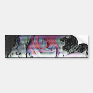 Techno Bouquet Bumpersticker