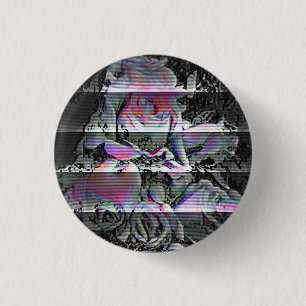 Techno Bouquet Button