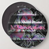 Techno Bouquet Button (Voorkant /achterkant)