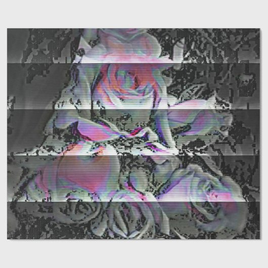 Techno Bouquet Cadeaupapier (Vlak)