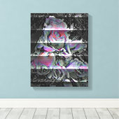 Techno Bouquet Canvas Afdruk (Insitu (Houten vloer))