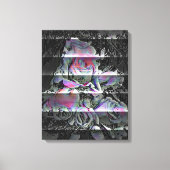 Techno Bouquet Canvas Print (Voorkant)
