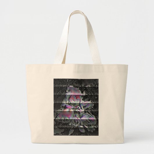Techno Bouquet Canvas tas (Voorkant)