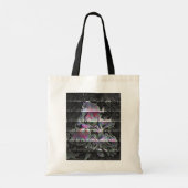 Techno Bouquet Canvas tas (Achterkant)