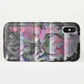 Techno Bouquet Case-Mate iPhone Case (Achterkant (horizontaal))