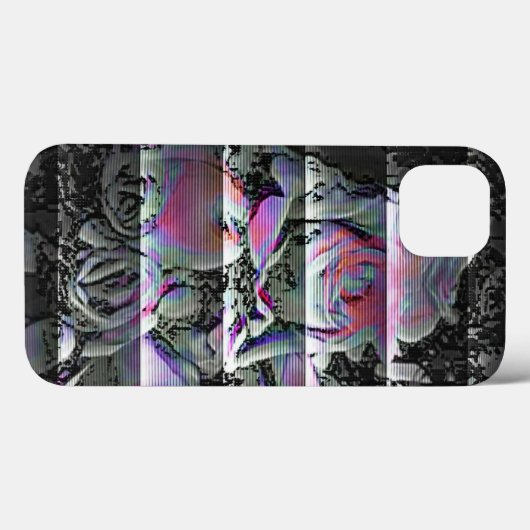 Techno Bouquet Case-Mate iPhone Case (Achterkant (horizontaal))