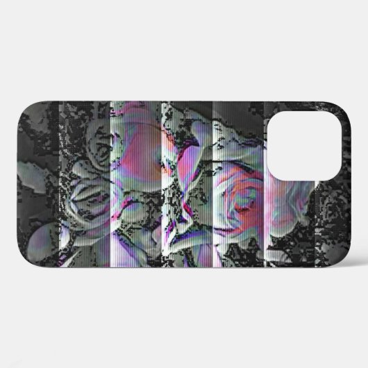 Techno Bouquet Case-Mate iPhone Case (Achterkant (horizontaal))