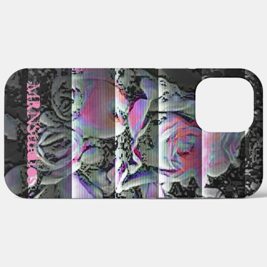 Techno Bouquet Case-Mate iPhone Case (Achterkant (horizontaal))