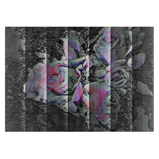 Techno Bouquet Cutting Board Snijplank (Voorkant)