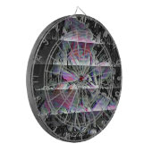 Techno Bouquet Dartbord (Voorkant Links)