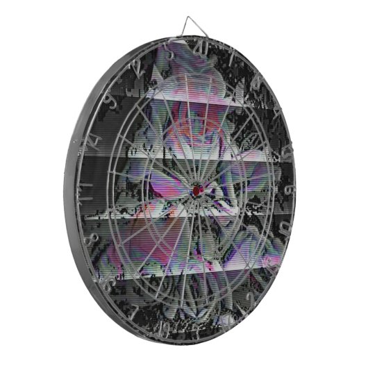 Techno Bouquet Dartbord (Voorkant Links)