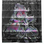 Techno Bouquet Douchegordijn (Voorkant)