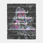 Techno Bouquet Fleece Deken (Voorkant)