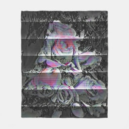 Techno Bouquet Fleece Deken