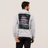 Techno Bouquet Hoodie (Achterkant volledig)