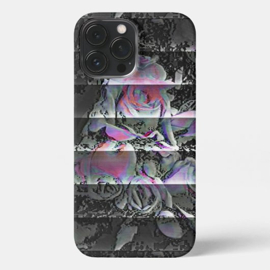 Techno Bouquet iPhone Hoesje (Achterkant)