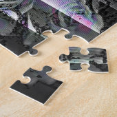 Techno Bouquet Jigzaag Puzzle Legpuzzel (Zijkant)